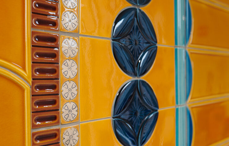 tiled Corridor © Frances Priest - Tonic Commissions