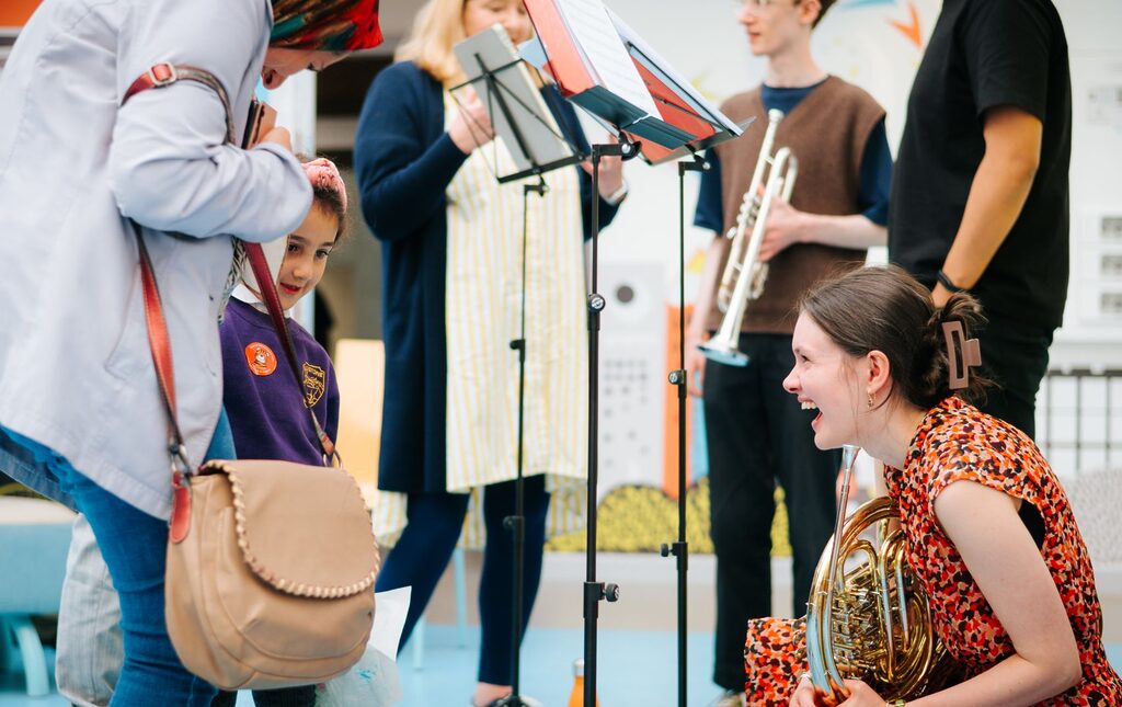 EIF Festival Fridays bring music to children at the Royal Hospital for Children and Young People