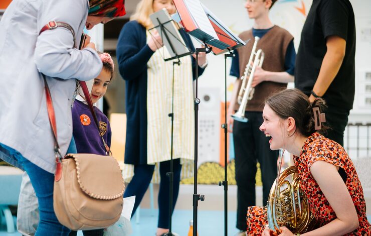 EIF Festival Fridays bring music to children at the Royal Hospital for Children and Young People