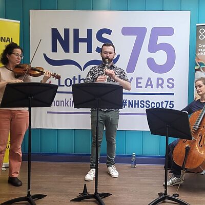 EIF Festival Fridays bring music to patients in hospital