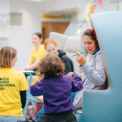 EIF Festival Fridays bring music to children at the Royal Hospital for Children and Young People