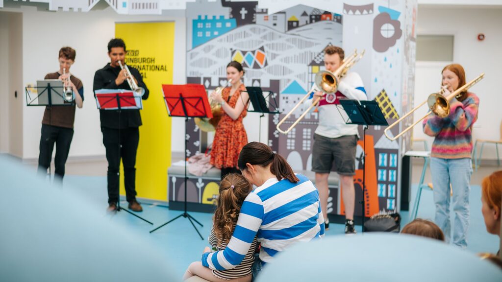 EIF Festival Fridays bring music to children at the Royal Hospital for Children and Young People