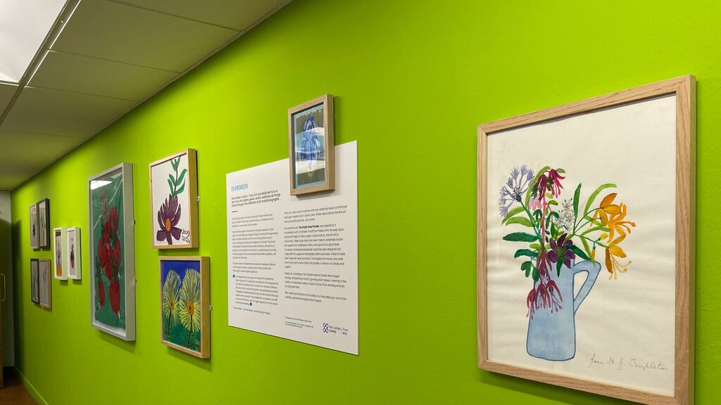 Evergreen exhibition at the Royal Edinburgh Hospital