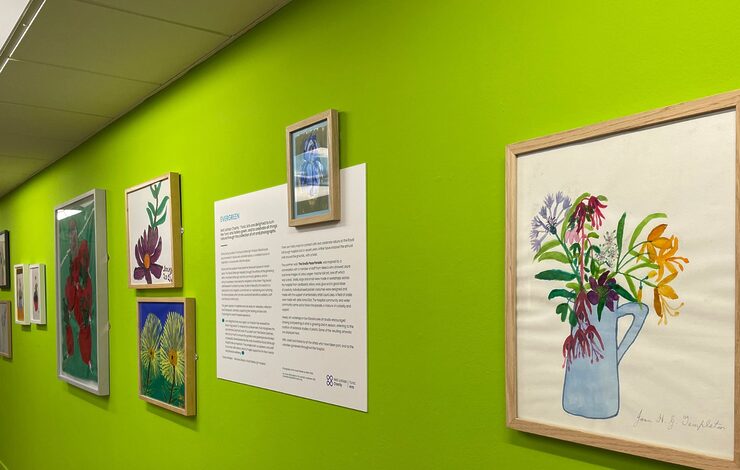 Evergreen exhibition at the Royal Edinburgh Hospital