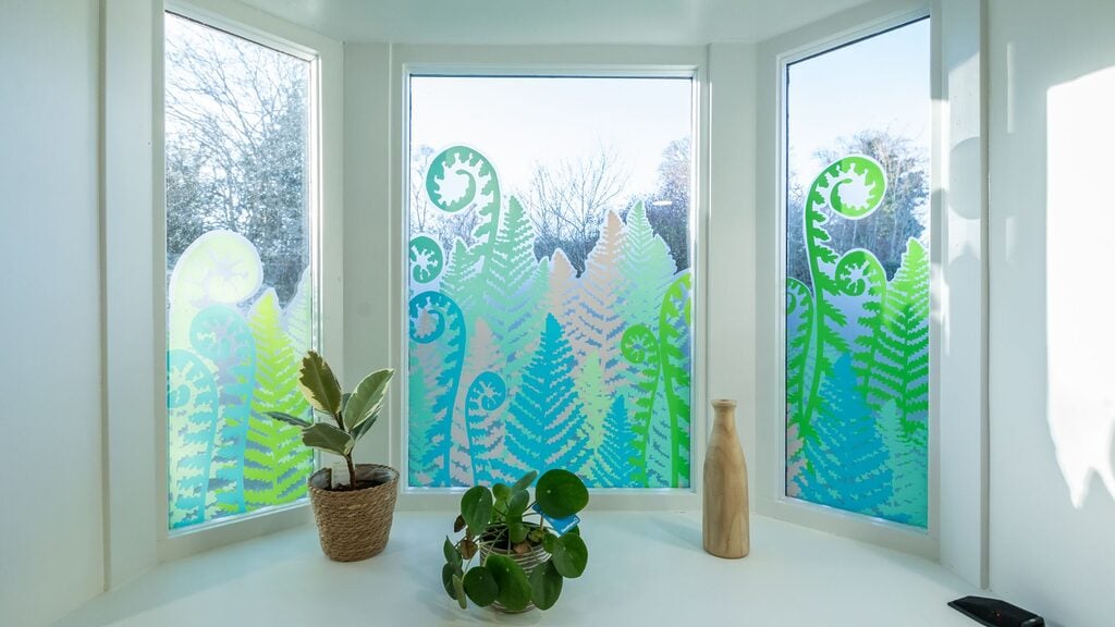 Commissioned artwork at the ESMAC Sycamore Centre by Louise Kirby