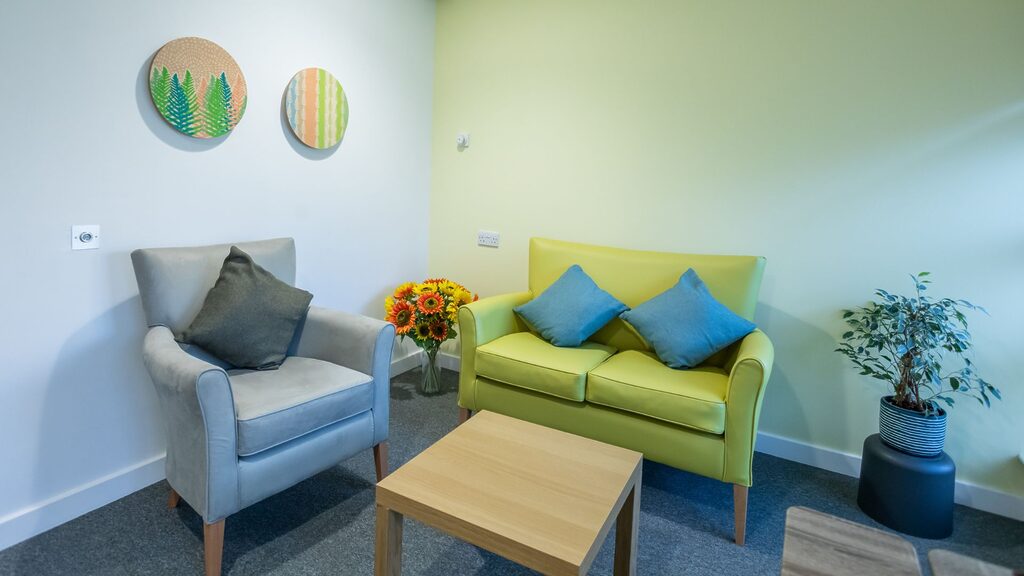 Commissioned artwork at the ESMAC Sycamore Centre by Louise Kirby