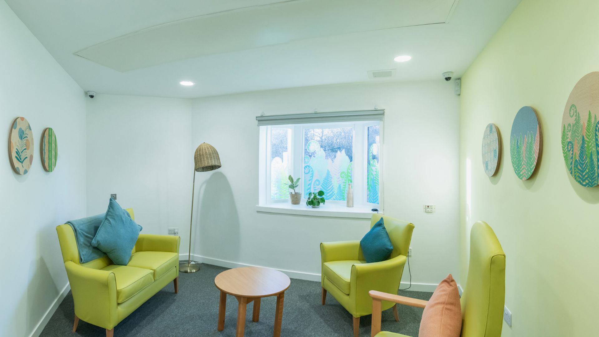 Commissioned artwork at the ESMAC Sycamore Centre by Louise Kirby