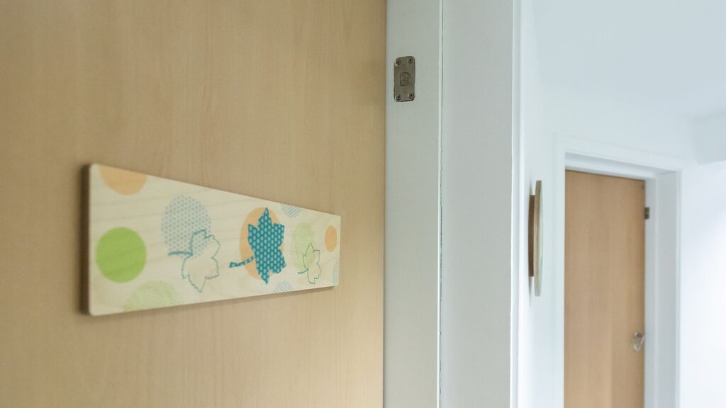 Commissioned artwork at the ESMAC Sycamore Centre by Louise Kirby