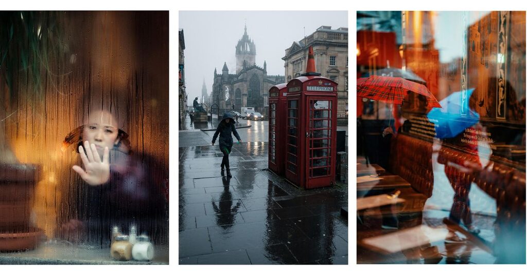Photos of autumn and Spring in Edinburgh by Dr Pete Wands