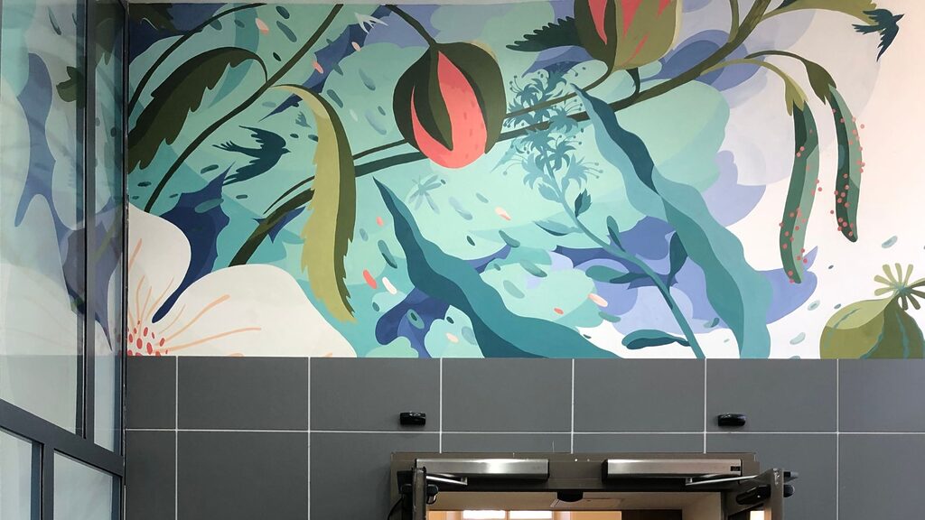 Canopy by Natasha Russell at NHS Lothian's Chalmers Centre