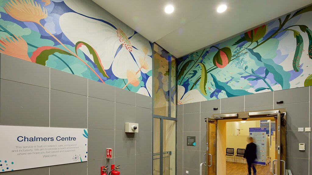 Canopy by Natasha Russell at NHS Lothian's Chalmers Centre