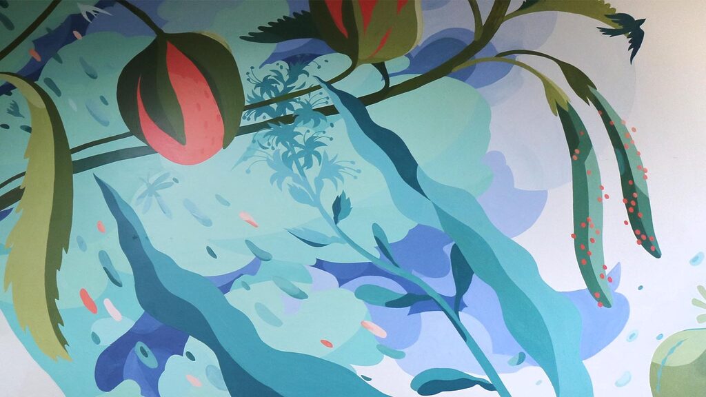 Canopy by Natasha Russell at NHS Lothian's Chalmers Centre