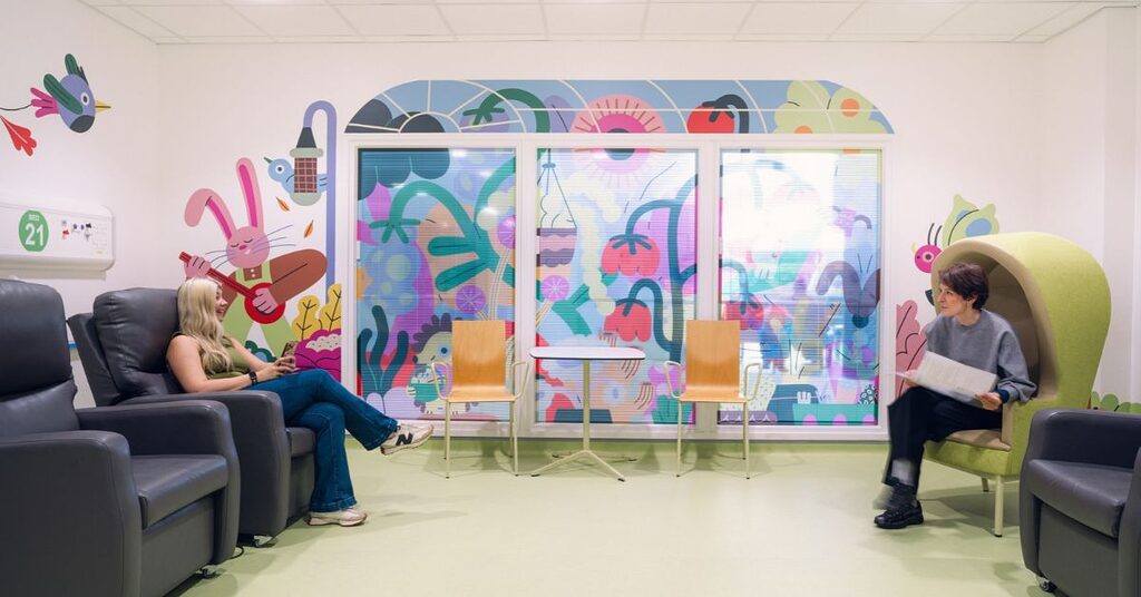 people in waiting room
